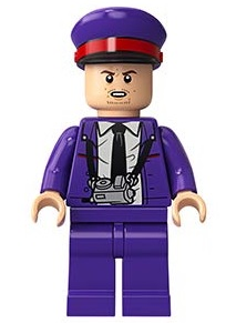 Stanley (Stan) Shunpike - Knight Bus Conductor Uniform with Black Tie, Hat with Red Band (hp192)