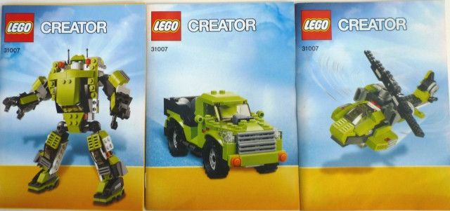 31007 Power Mech (Certified) LEGO Creator