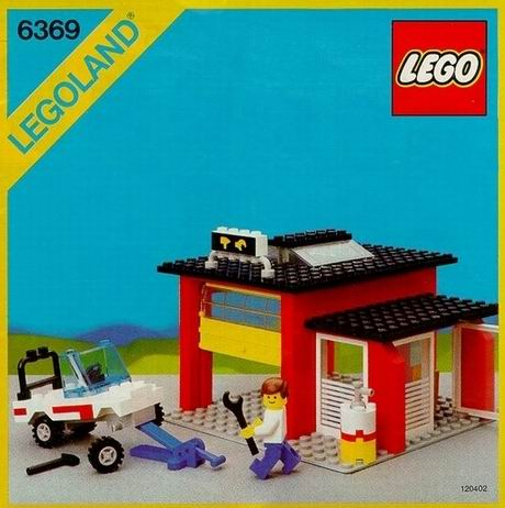 6369 Auto Workshop (Used) LEGO Town