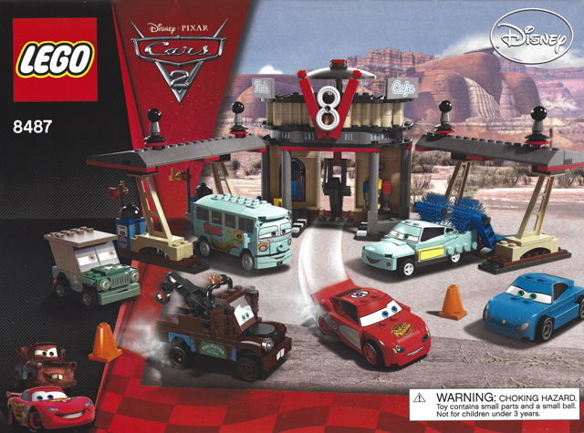 8487 Flo's V8 Cafe (Used) LEGO Cars