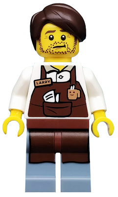 Larry the Barista, The LEGO Movie (Minifigure Only) (tlm010)