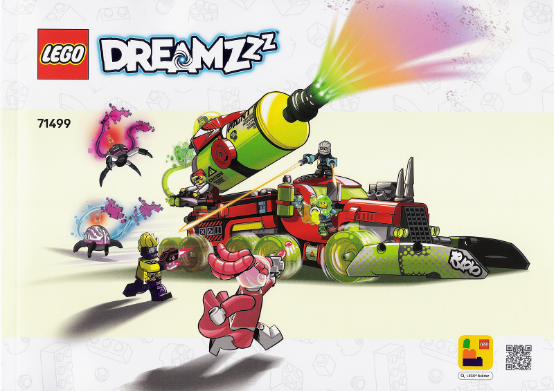 71499 Mateo's Spray Paint Truck (Used) LEGO Dreamzzz