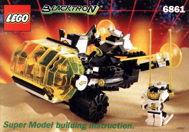 6861 Super Model Building Instruction (Used) LEGO Space