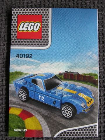 40192 Ferrari 250 GTO (Certified) LEGO Shell