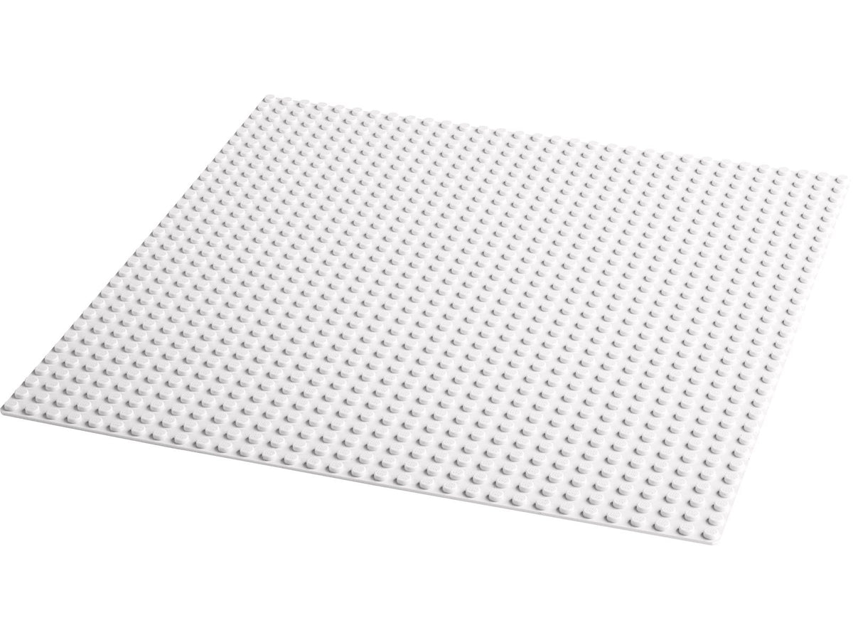 11026 White Baseplate (Certified) LEGO Classic
