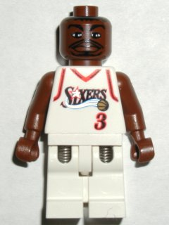 NBA Allen Iverson, Philadelphia 76ers #3 (nba037)