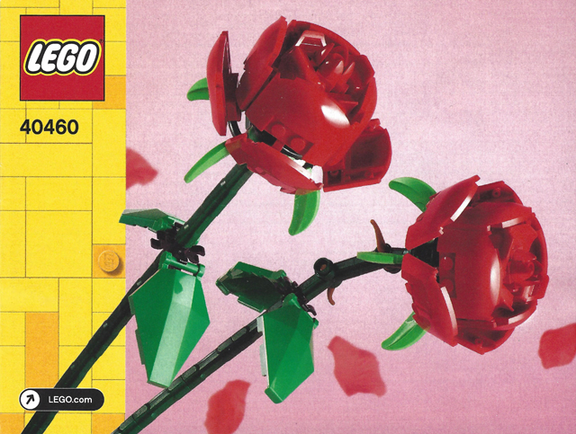40460 Roses (Used) LEGO Botanicals