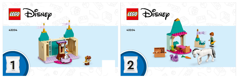 43204 Anna and Olaf's Castle Fun (Certified) LEGO Disney