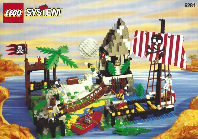 6281 Pirates Perilous Pitfall (Used) LEGO Pirates