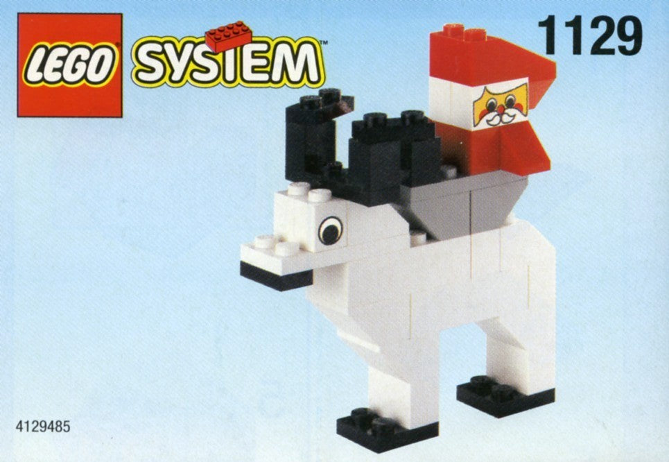 1129 Santa on Reindeer (Used) LEGO Seasonal