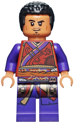 Wong - Dark Red Robe, Dark Purple Legs (sh0793)