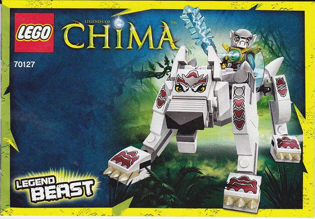 70127 Wolf Legend Beast (Used) LEGO Legends of Chima