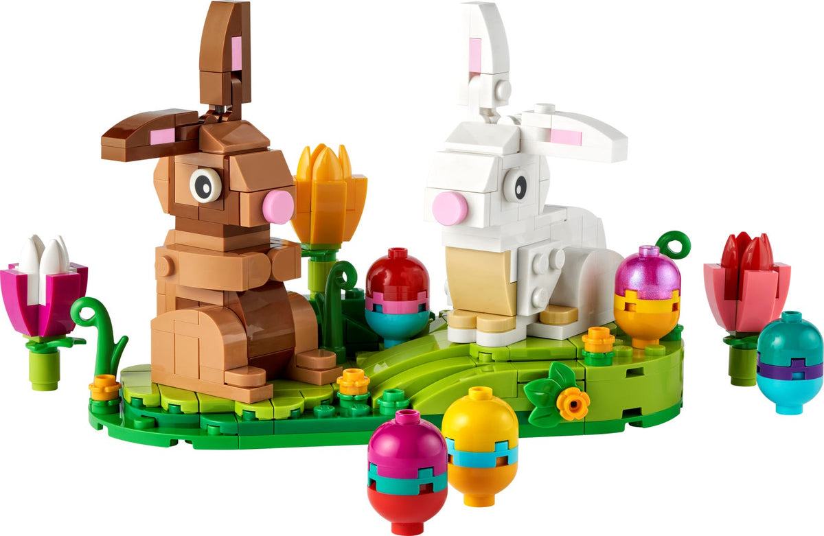 40523 Easter Rabbits Display (Retired) LEGO Seasonal