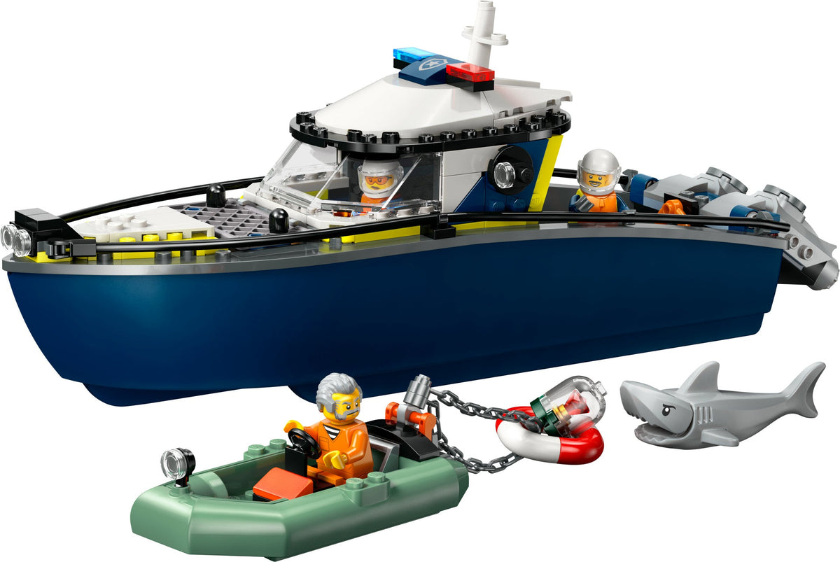 60456 Police Boat Chase (Retired) LEGO City