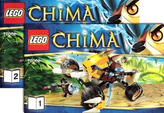 70002 Lennox' Lion Attack (Used) LEGO Legends of Chima