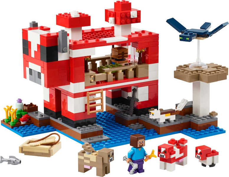 21270 The Mooshroom House (Retired) LEGO Minecraft