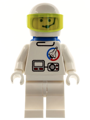 Launch Command - Astronaut, Helmet, Trans-Neon Green Visor, Blue Air Tanks (splc007)