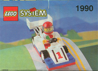 1990 F1 Race Car (Used) LEGO Town