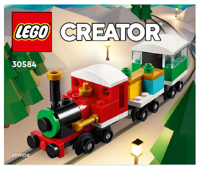 30584 Winter Holiday Train (Used) LEGO Creator