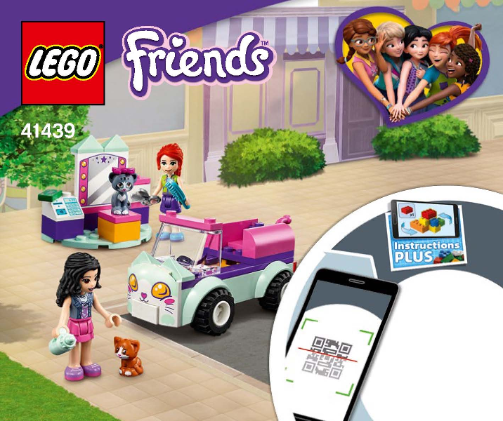 41439 Cat Grooming Car (Used) LEGO Friends