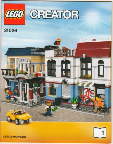 31026 Bike Shop & Cafe (Certified) LEGO Creator