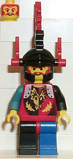 Dragon Knights - Dragon Master, Red Plumes (cas011)