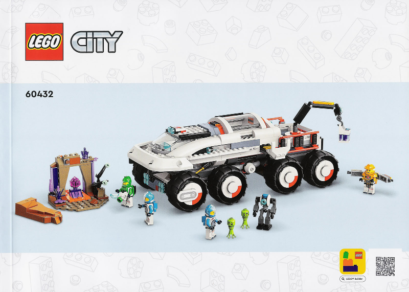 60432 Command Rover and Crane Loader (Used) LEGO City
