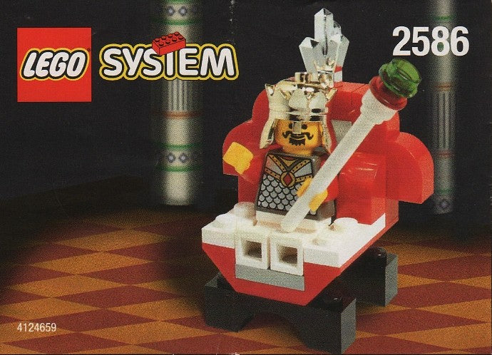 2586 The Crazy LEGO King (Certified) LEGO Castle