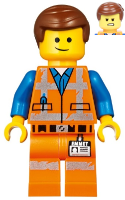 Emmet - Lopsided Smile / Angry, Worn Uniform (tlm142)
