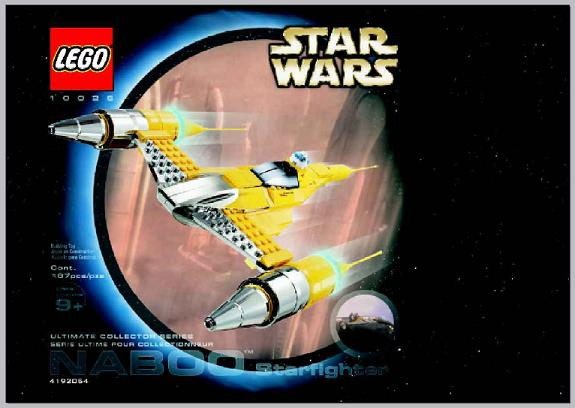 10026 Naboo Starfighter (Used) LEGO Star Wars