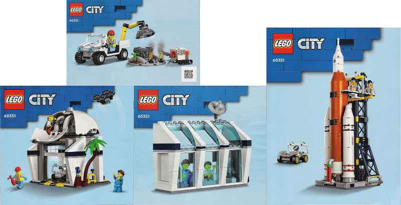 60351 Rocket Launch Center (Used) LEGO City