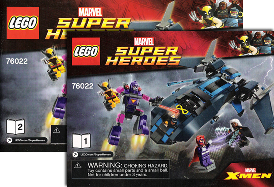 76022 X-Men vs. The Sentinel (Used) LEGO Super Heroes