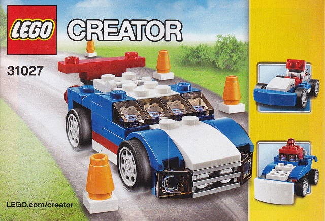 31027 Blue Racer (Used) LEGO Creator