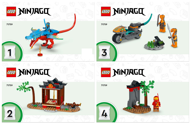 71759 Ninja Dragon Temple (Certified) LEGO Ninjago