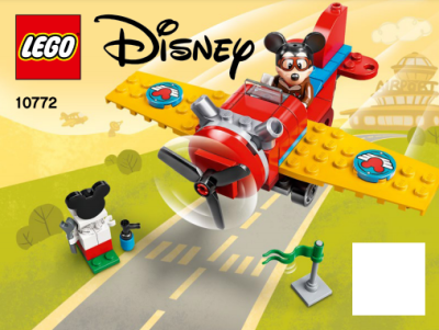 10772 Mickey Mouse's Propeller Plane (Used) LEGO Disney