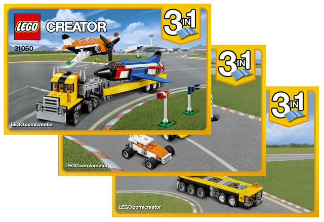 31060 Airshow Aces (Certified) LEGO Creator