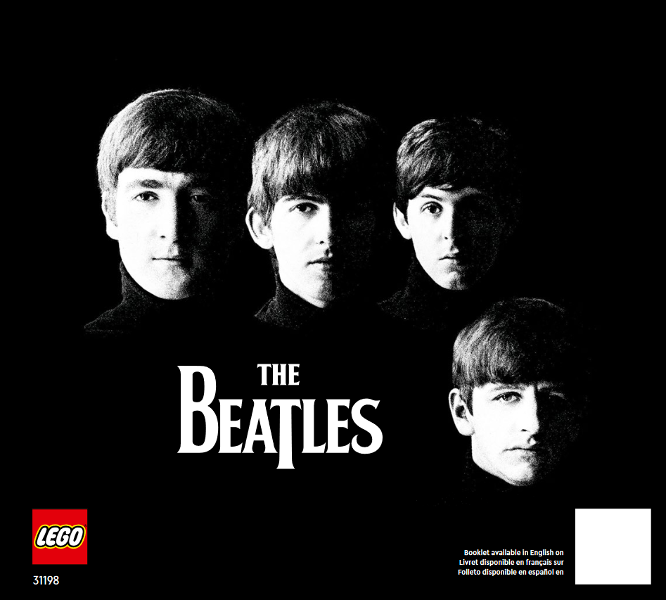 31198 The Beatles (Used) LEGO Art