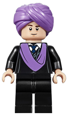 Professor Quirinus Quirrell - Medium Lavender Turban and Scarf (hp146)
