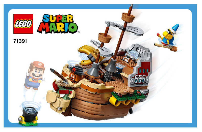 71391 Bowser's Airship - Expansion Set (Certified) LEGO Super Mario
