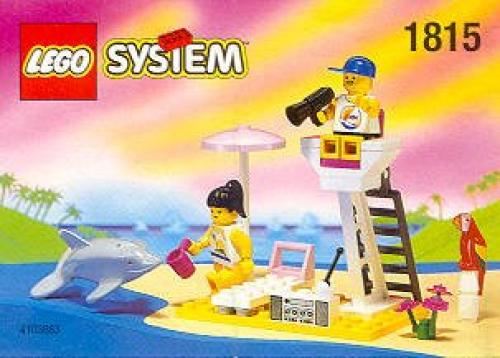 1815 Paradisa Lifeguard (Used) LEGO Town