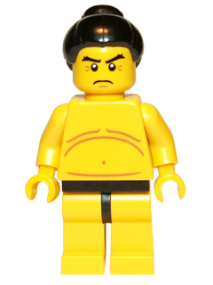 Sumo Wrestler (Minifigure Only) (col043)