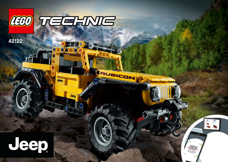 42122 Jeep Wrangler (Certified) LEGO TECHNIC