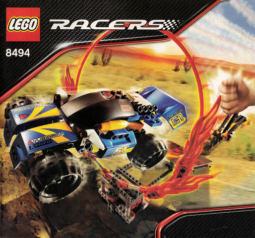 8494 Ring of Fire (Certified) LEGO Racers