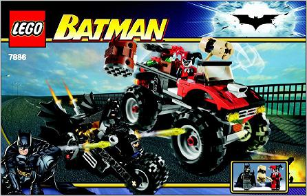 7886 The Batcycle: Harley Quinn's Hammer Truck (Used) LEGO Super Heroes
