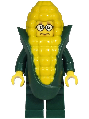 Mayor Solomon Fleck - Dark Green Suit Jacket, Corn Cob Costume (cty1222)