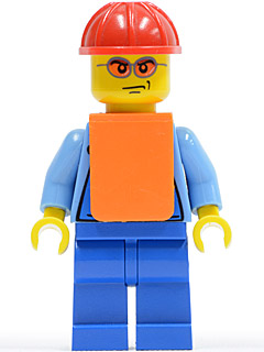 Lumberjack with Orange Vest (cty0157)