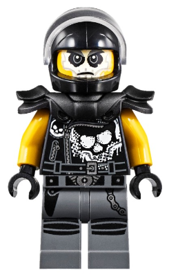 Chopper Maroon (Helmet and Shoulder Pads) (njo0399)