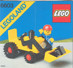 6603 Shovel Truck (Used) LEGO Town