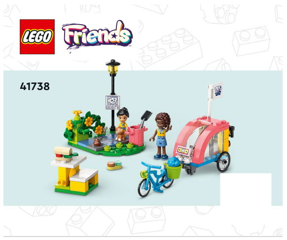 41738 Dog Rescue Bike (Certified) LEGO Friends
