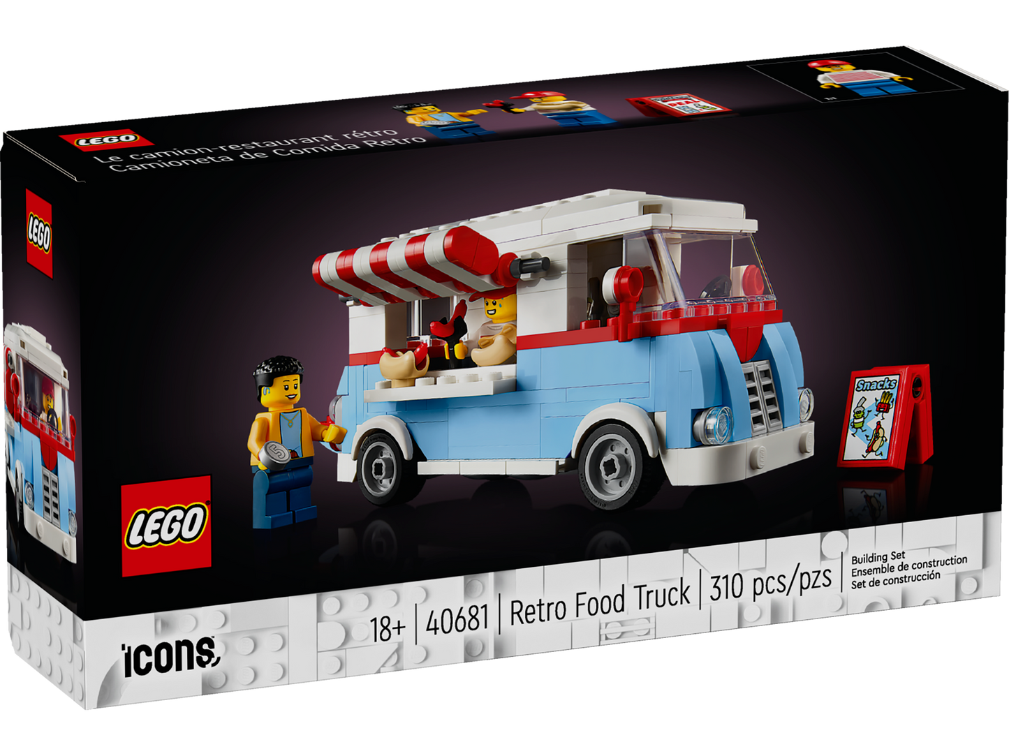 40681 Retro Food Truck (Retired) LEGO Icons